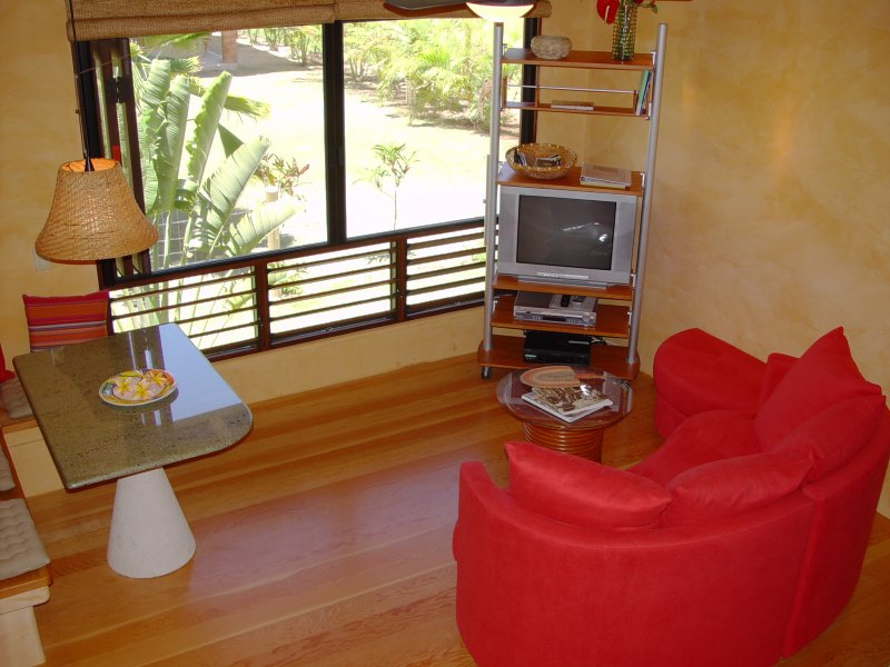 Downstairs living area