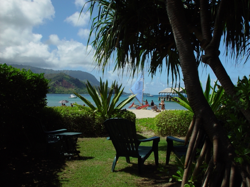 At the end of the beach path is your own ocean front lounging area