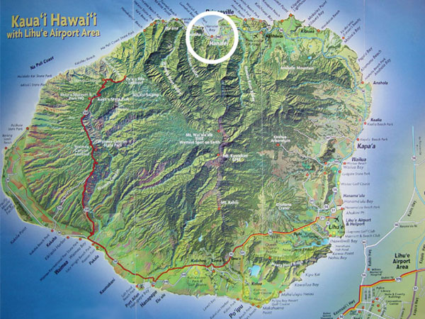 Island of Kauai (108K)
